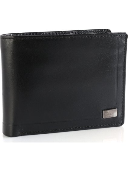 Rovicky Čierna kožená peňaženka L099