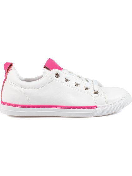 Biele klasické športové topánky Shelovet dámske