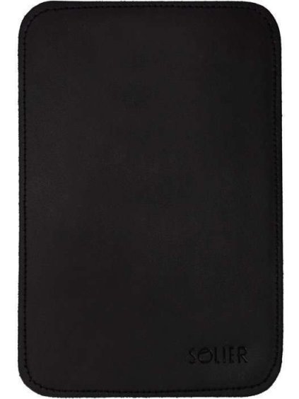 SOLIER Čierna podložka pod myš (Veľkosť ONE SIZE)