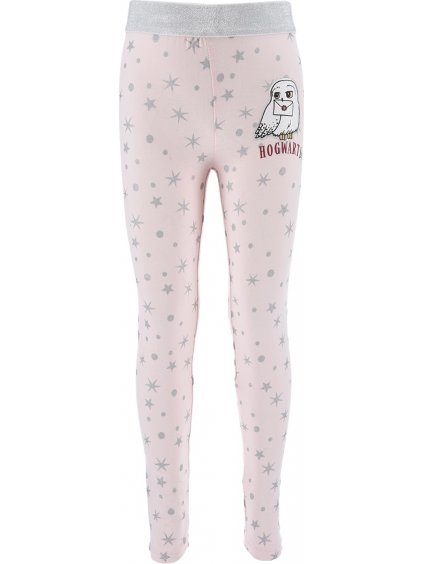 Púdrové trblietavé dievčenské legíny Harry Potter