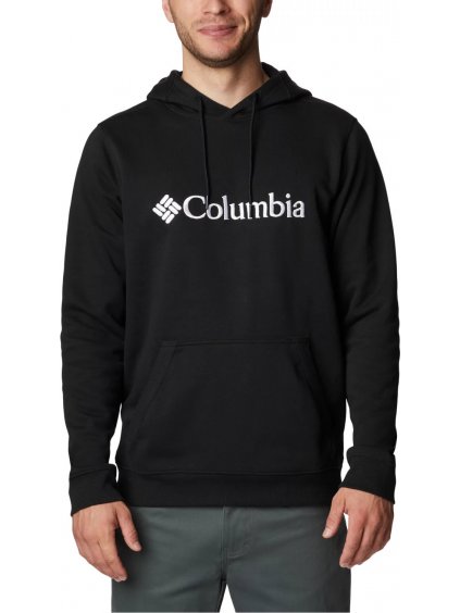 ČIERNA MIKINA S KAPUCŇOU COLUMBIA CSC BASIC LOGO II HOODIE