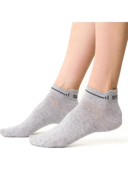 Sivé dámske ponožky Sport Art. 050