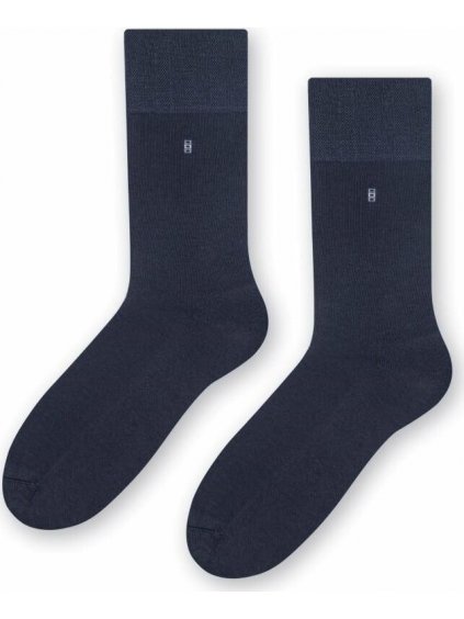 Tmavomodré pánske ponožky Art. 003