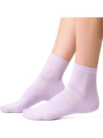 Svetlofialové dámske ponožky Art. 026