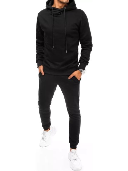 Čierna pánska tepláková súprava