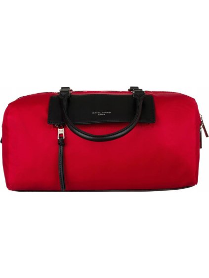 David Jones červená priestranná taška