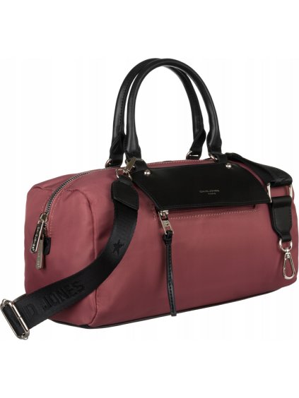 David Jones ružová priestranná taška