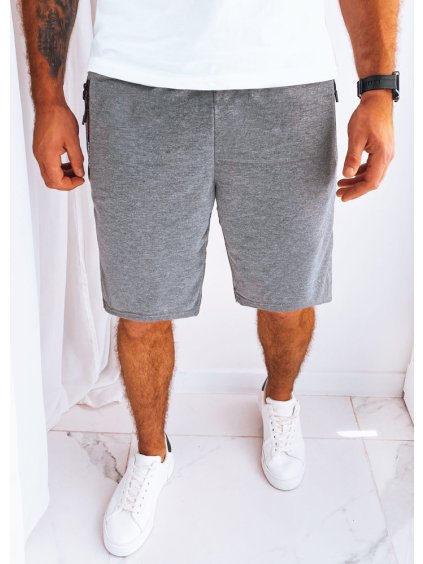 Tmavosivé teplákové šortky