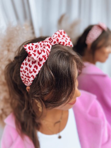 Bielo-červená čelenka ONTARIO so vzormi