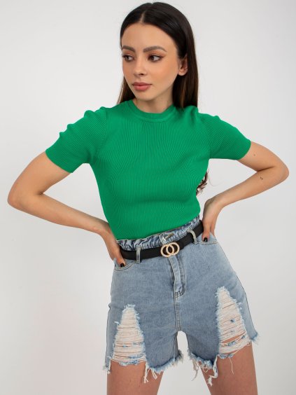 Modré krátke džínsové kraťase