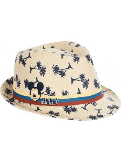 Béžový detský klobúk - Mickey Mouse