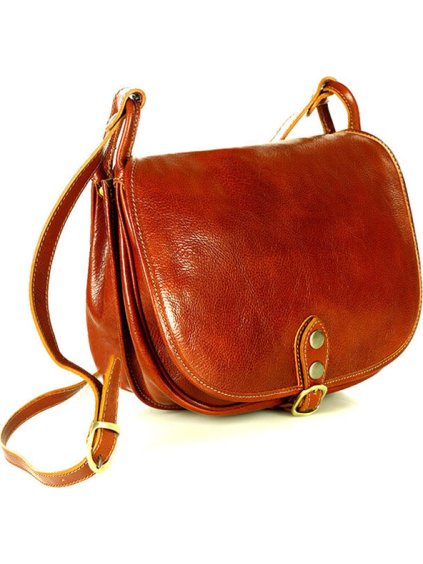 MAZZINI Svetlo hnedá kabelka cez rameno