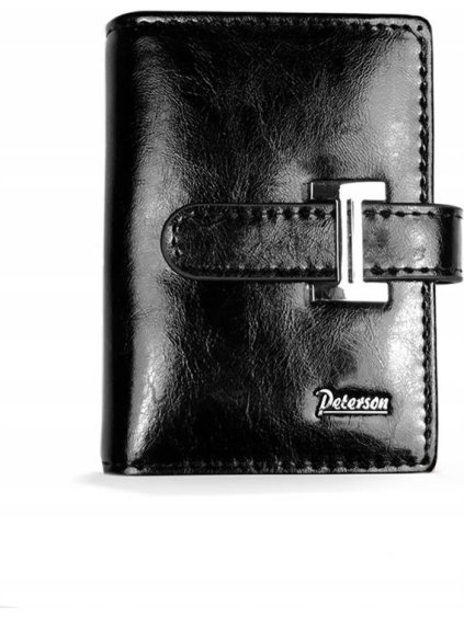 Peterson čierne púzdro na karty Y229