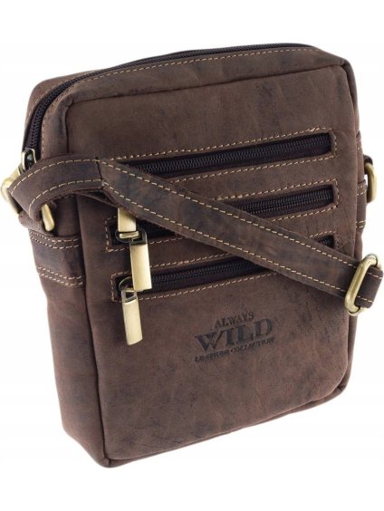 Always Wild tmavohnedá taška cez rameno