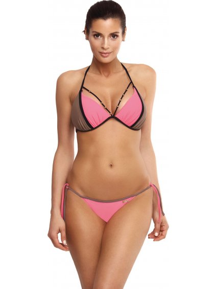 Ružovo-hnedé bikiny Lara Rosella-Fango