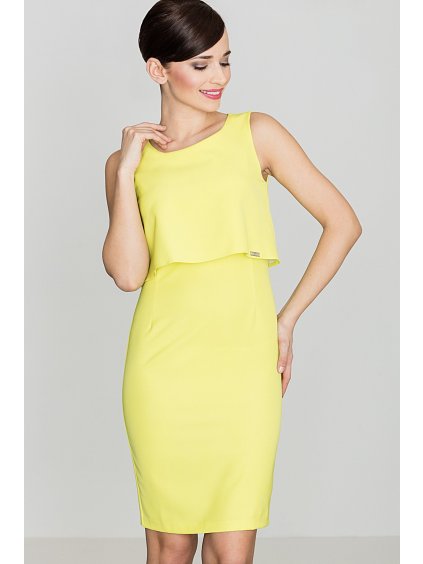 Dámske žlté šaty