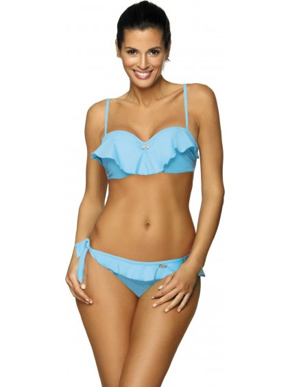 Svetlomodré bikiny s volánom Meredith Skipper
