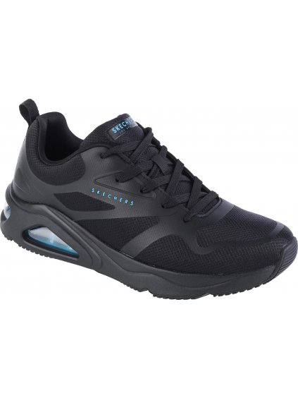 Čierne tenisky Skechers Tres-Air Uno-Modern Aff-Air