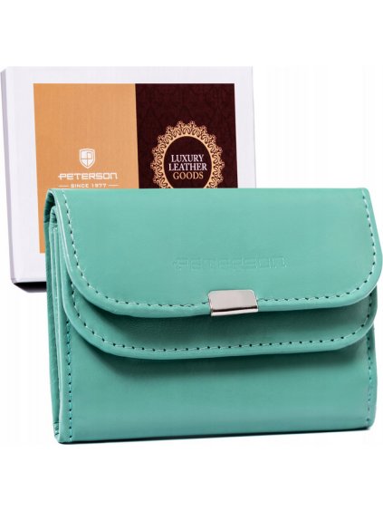 Peterson Mintová malá kožená peňaženka Y260