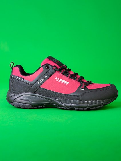 Pánske červené trekové topánky