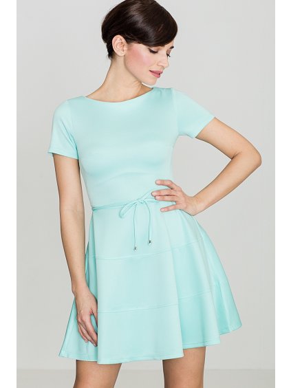 (Veľ. M) Jemné mintové šaty