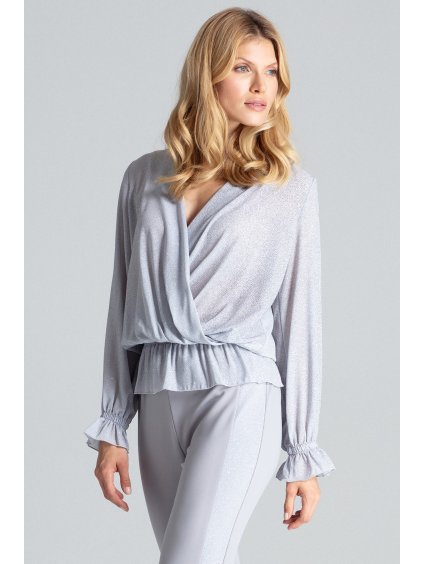 (Veľ. M) Blúzka s trblietkami