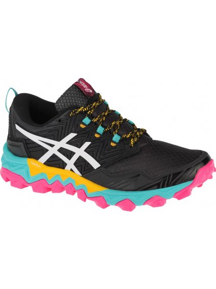 Čierne turistické tenisky Asics Gel-FujiTrabuco 8