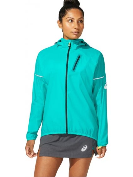 TYRKYSOVÁ ŠPORTOVÁ BUNDA ASICS FUJITRAIL JACKET