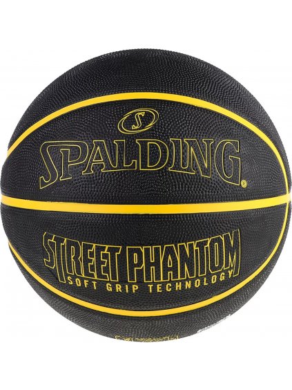 Čierno-žltá lopta Spalding Phantom Ball