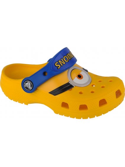 ŽLTÉ DETSKÉ NAZUVÁKY CROCS FUN LAB CLASSIC I AM MINIONS TODDLER CLOG