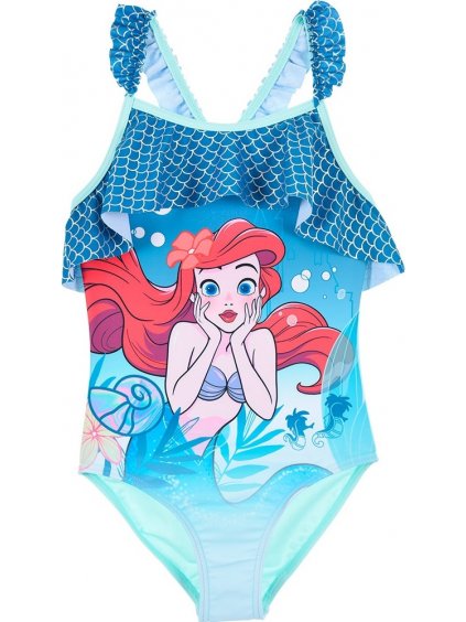 TYRKYSOVÉ PLAVKY S POTLAČOU DISNEY - PRINCESS ARIEL