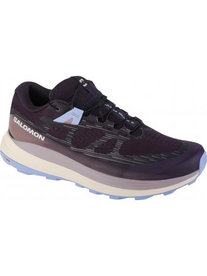 TMAVOFIALOVÉ BEŽECKÉ TENISKY SALOMON ULTRA GLIDE 2 W