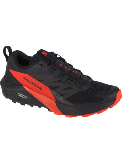 Čierno-červené bežecké tenisky Salomon Sense Ride 5