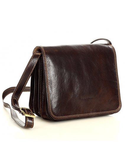 MARCO MAZZINI COFFEE HNEDÁ CROSSBODY KABELKA