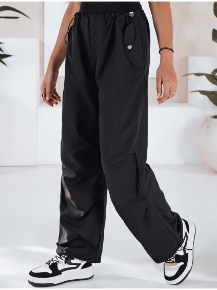 Čierne cargo nohavice DENWER