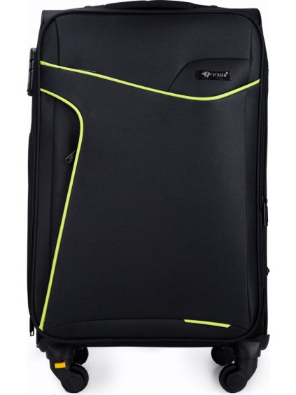 Solier Čierny cestovný kufor veľ. M