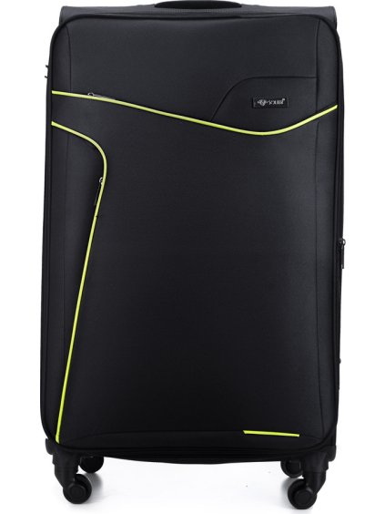 Solier Čierny cestovný kufor veľ. L