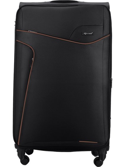 Solier Čierno-hnedý cestovný kufor veľ. M