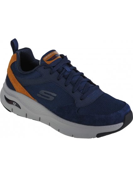 TMAVOMODRÉ PÁNSKE TENISKY SKECHERS ARCH FIT-SERVITICA