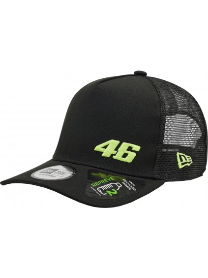 ČIERNA ŠILTOVKA NEW ERA REPREVE FLAWLESS A-FRAME TRUCKER VR46 CAP