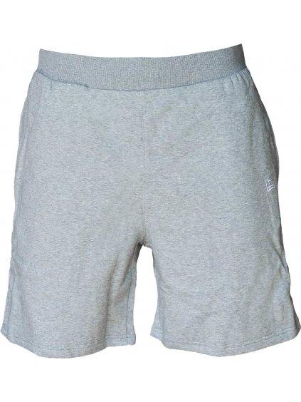 Sivé pánske kraťase New Era Essentials Shorts