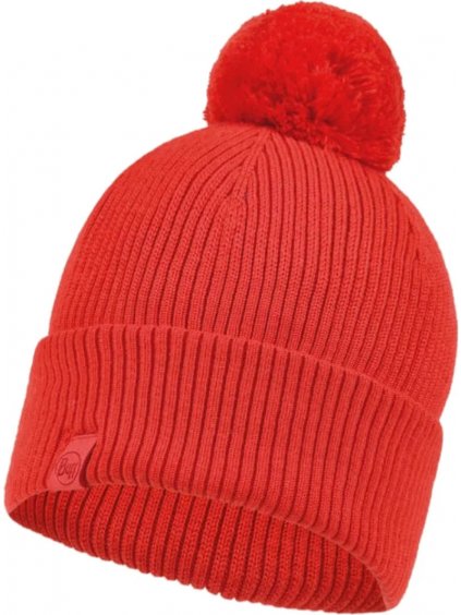 ČERVENÁ ČIAPKA BUFF TIM MERINO HAT BEANIE