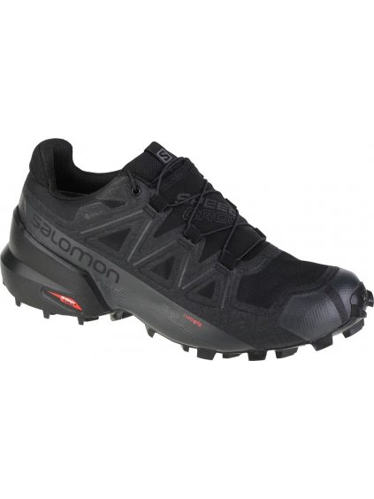 ČIERNE PÁNSKE TRAILOVÉ TOPÁNKY SALOMON SPEEDCROSS 5 GTX