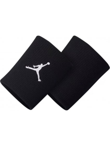 Čierne potítka Jordan Jumpman Wristbands
