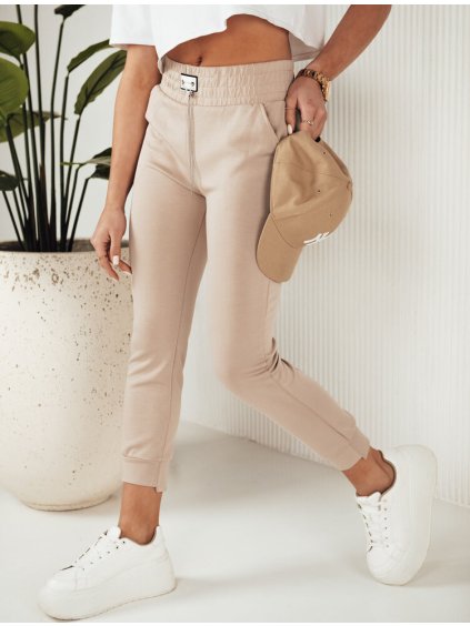 Béžové tepláky DAVE