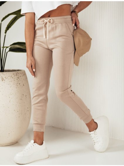 Béžové tepláky MILA