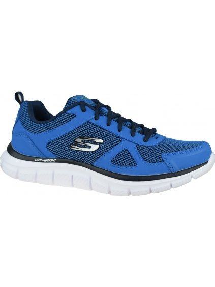 MODRÉ PÁNSKE TENISKY SKECHERS TRACK-BUCOLO