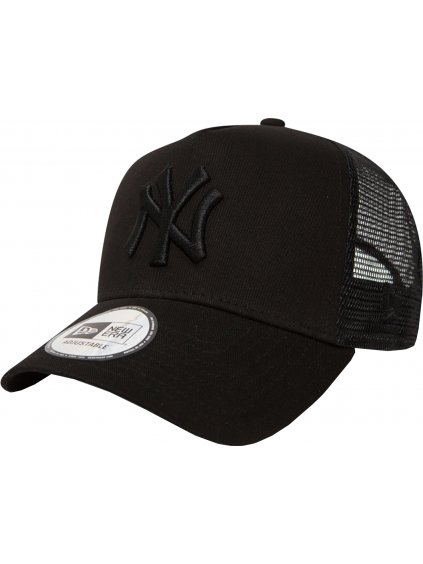Čierna šiltovka New Era Clean Trucker New York Yankees MLB Cap 11579474
