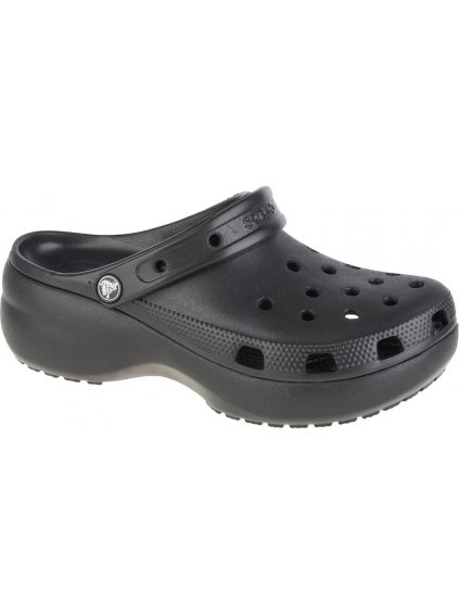 ČIERNE DÁMSKE ŠĽAPKY CROCS CLASSIC PLATFORM CLOG