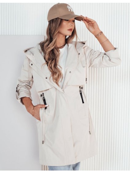 Svetlobéžová prechodná parka TILSON